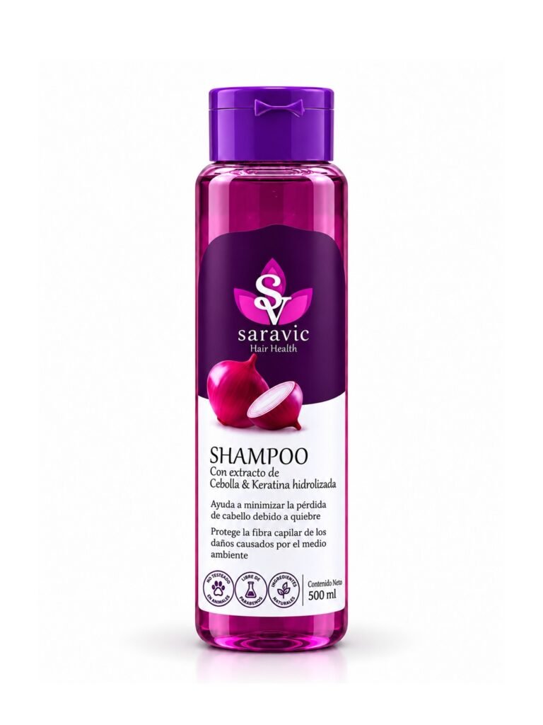 Shampoo de cebolla Saravic