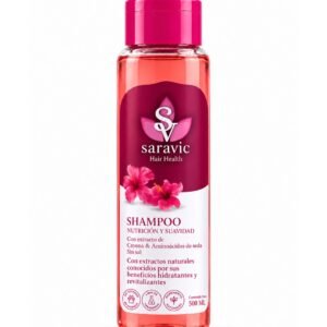 Shampoo de Cayena y Seda Saravic Cosmetics