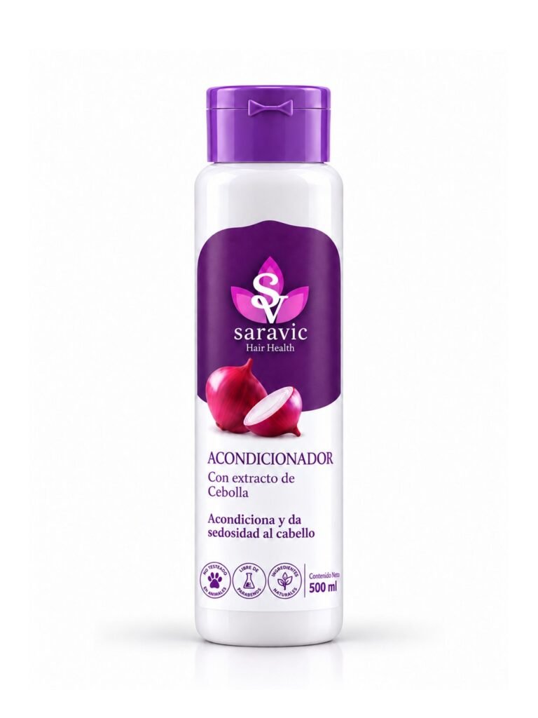 Acondicionador de Cebolla Saravic Cosmetics
